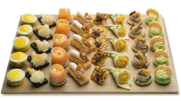 Le Figuier Plateau de Canapés Salés Apéritif - 56 pcs