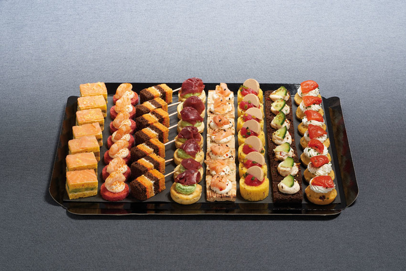 Le Figuier Plateau de Canapés Salés Apéritif - 56 pcs