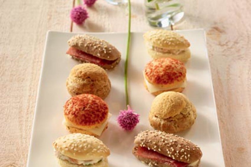 Plateau De Mini Sandwiches Gourmands