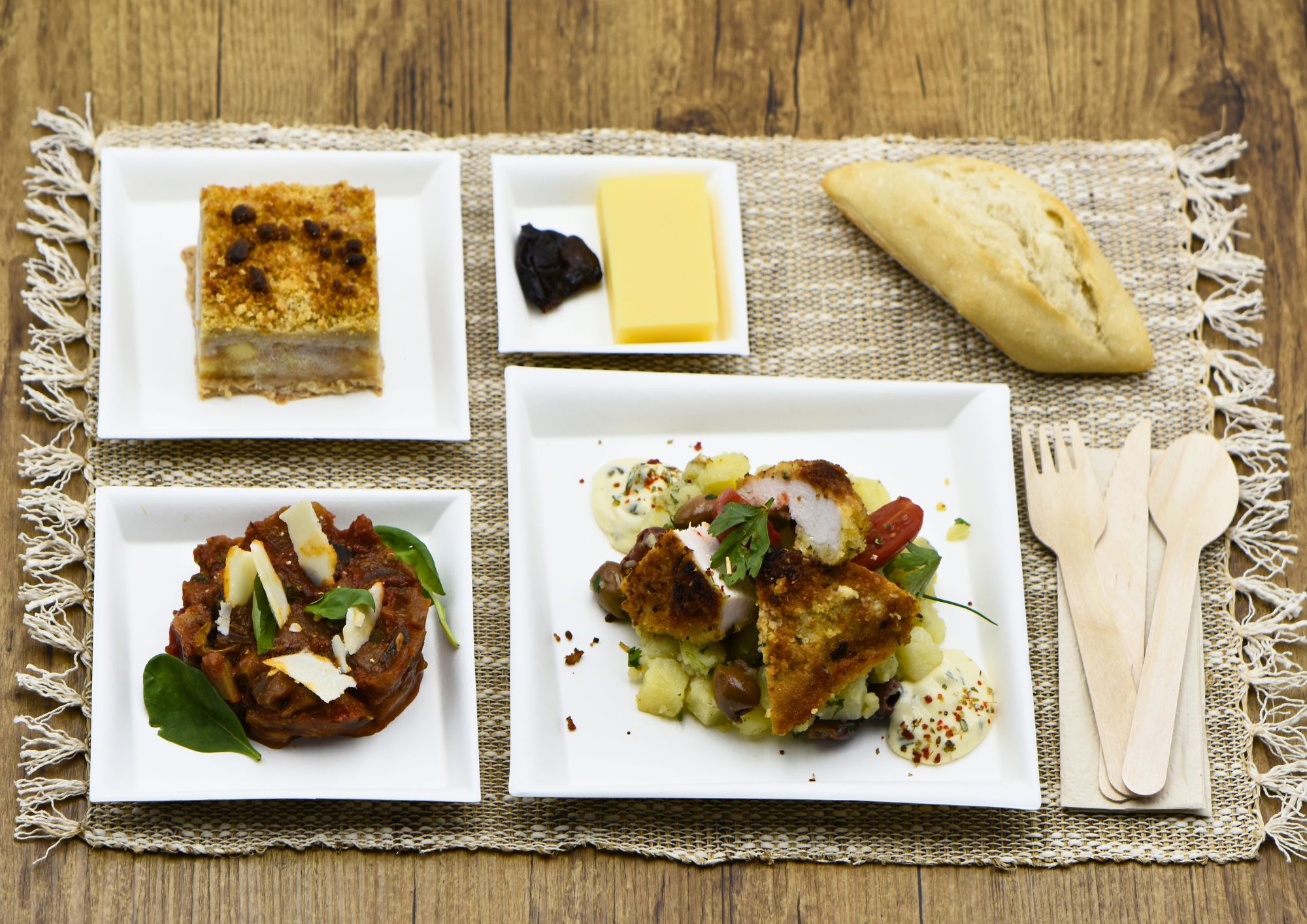 Poulet Pane A La Provencale