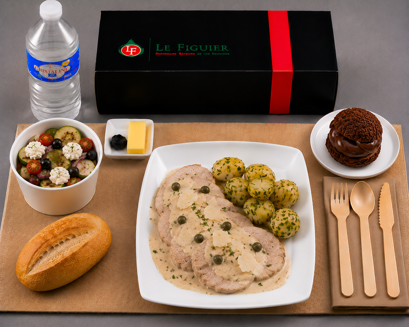 Plateaux Repas SAVEUR NOIX DE VEAU FACON Model 2