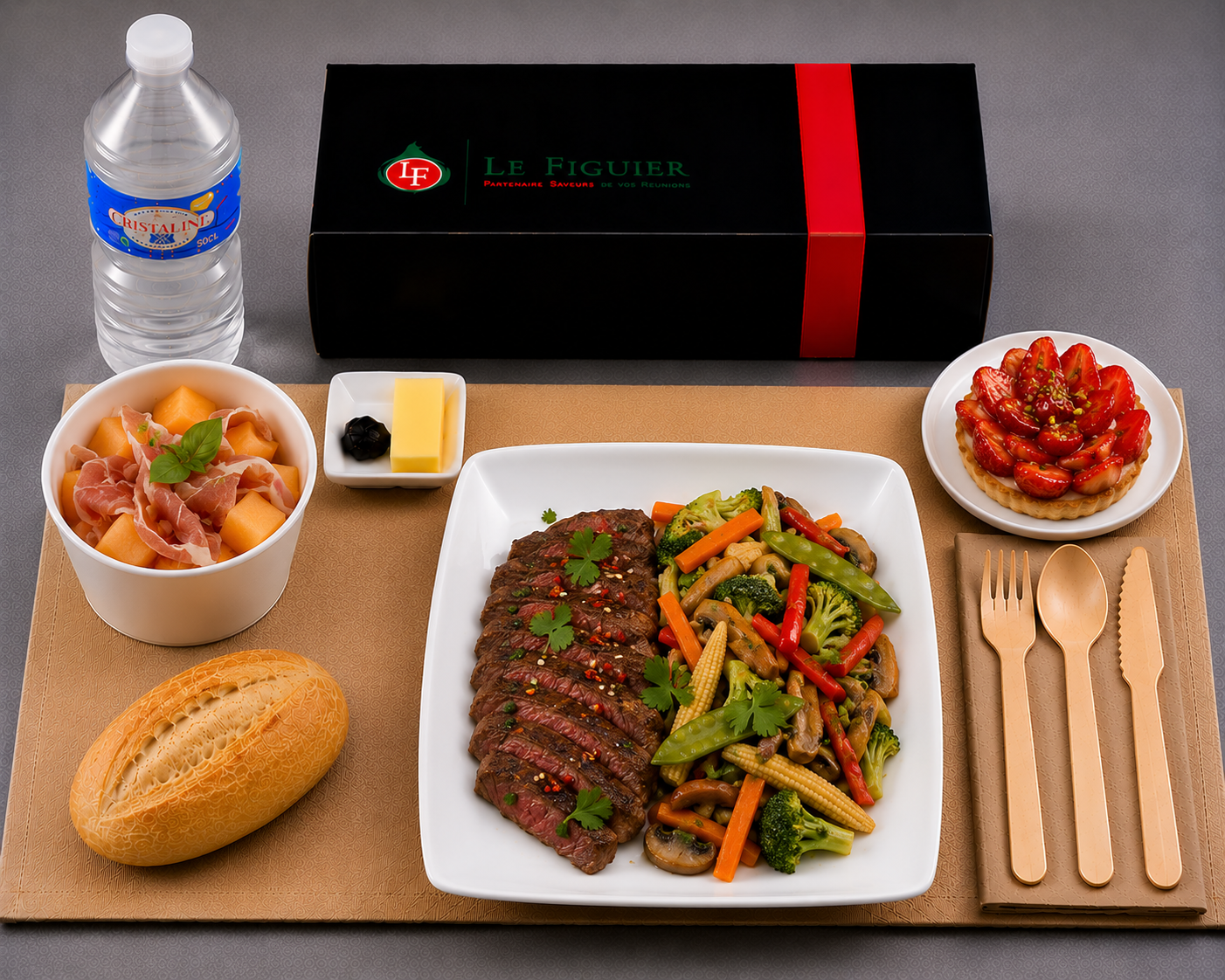 Plateaux Repas SAVEUR BAVETTE EPICEE FACON THAI
