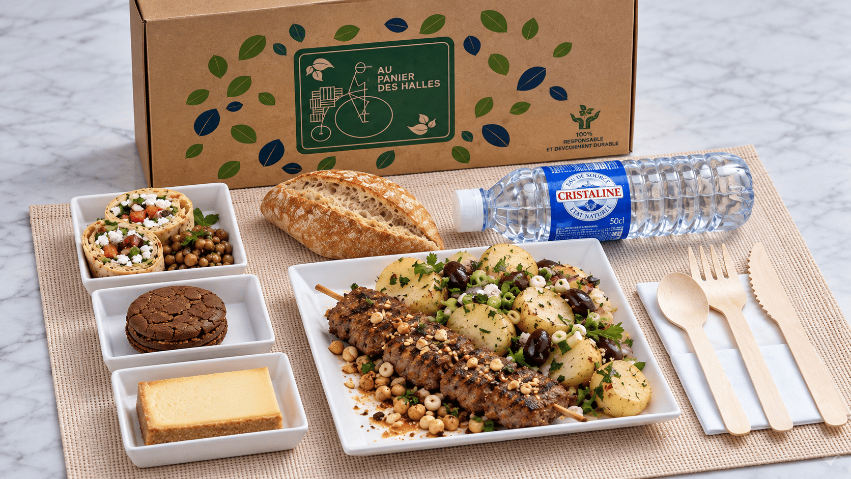 Plateaux Repas 3 SAVEUR Brochette De Boeuf