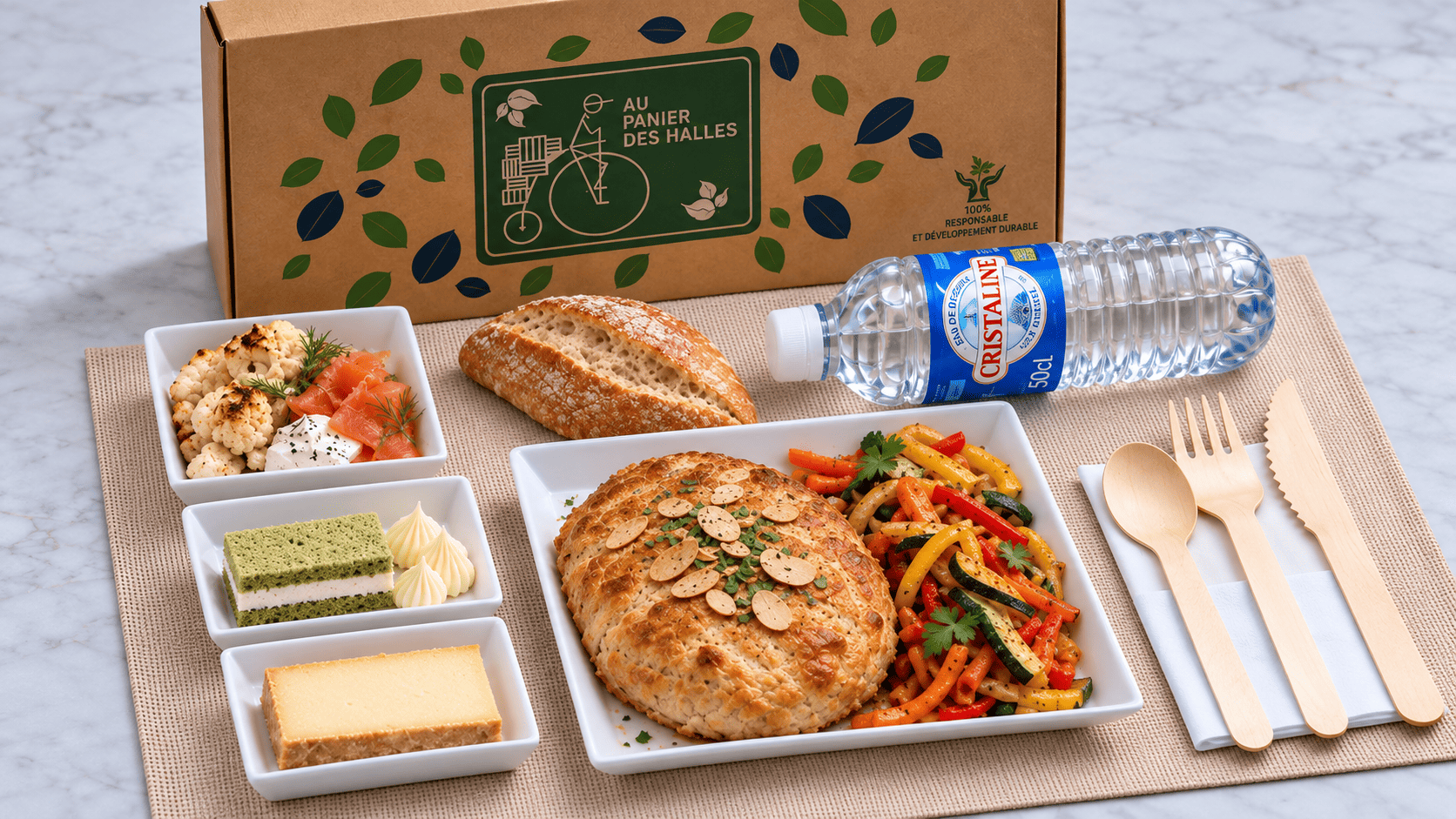 Plateaux Repas 1 SAVEUR Pastilla De Poulet Et Achards De Legumes 